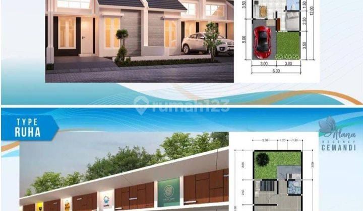 Rumah Baru SHM Alana Regency Cemandi Sidoarjo