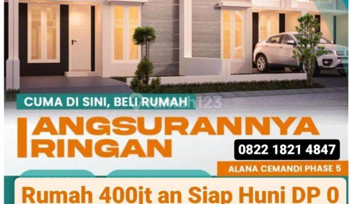 Rumah Baru SHM Alana Regency Cemandi Sidoarjo