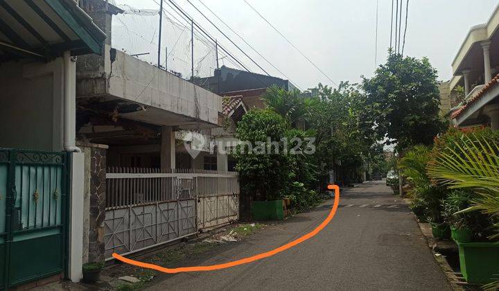 Rumah Rawamangun Hitung Tanah Di Balai Pustaka, Siap Bangun Rumah Mewah, Rumah Kost, Murah !! 1