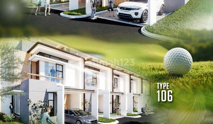 Unit Terbatas! Di Jual Rumah 2 Lantai Agathis Golf View Sukajadi Tipe 140m2 1