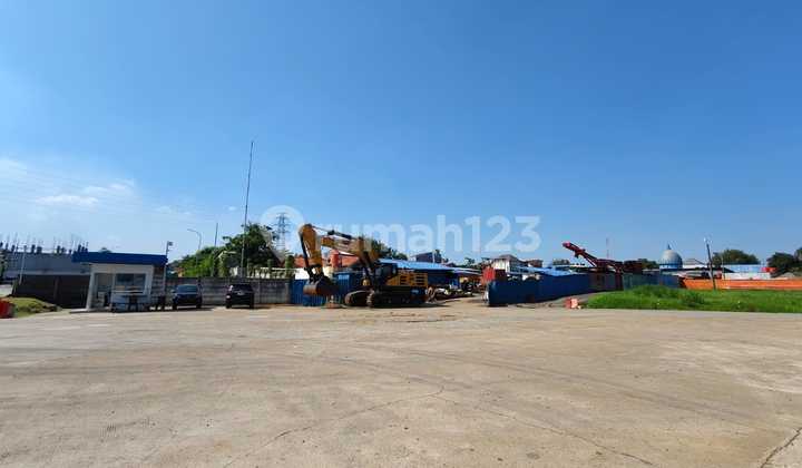 Gudang di Pinggir Tol Jakarta Cikampek Arah Jakarta Disewakan Cepat 2