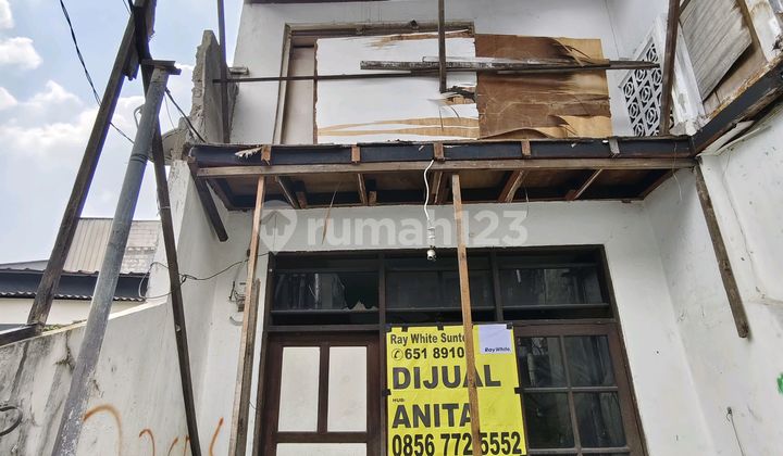 Rumah Tua Hitung Tanah Dijual Cepat di Kramat Dekat Menteng Jakpus