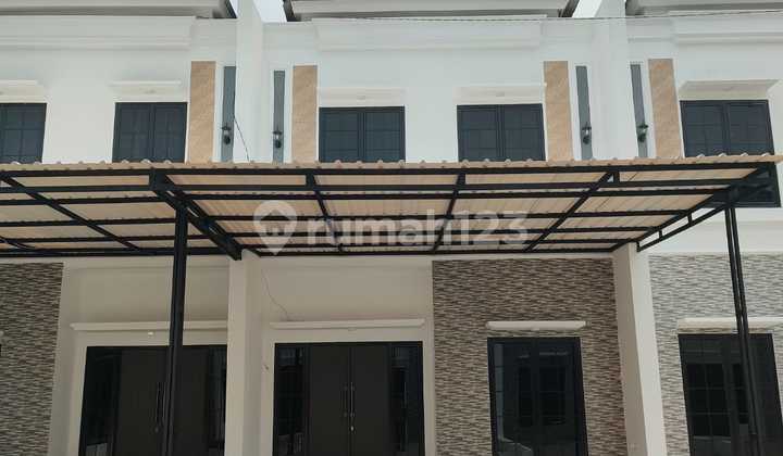 Cluster mewah 2lantai termurah sekota bekasi lokasi dekat jalan  1