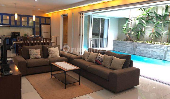 Rumah Bagus Semi Furnished Rumah Di Area Senopati Scbd, Jaksel 1