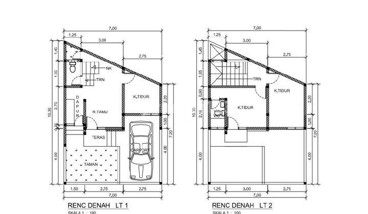 Rumah Indent di Komplek Taman Persada Residence Margahayu Raya 2