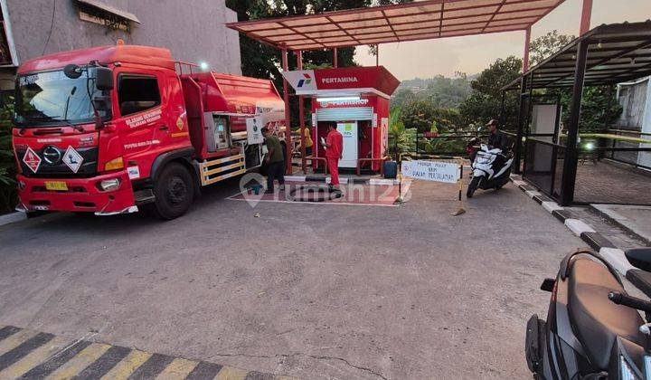 Tanah Sudah Berdiri Pom Bensin Mainroad di Dago Bandung Utara 1