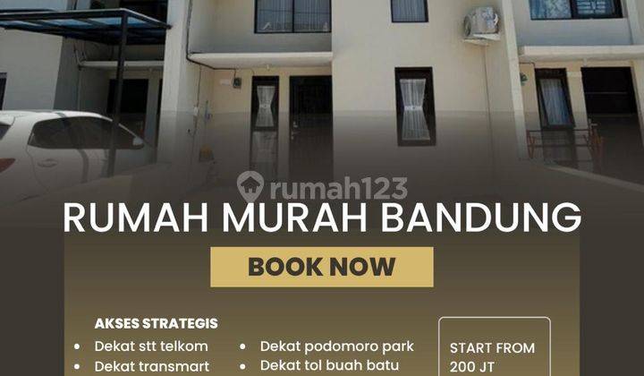 HUNIAN UNIK MEZZANINE 1,5 LANTAI TERLARIS DIBUAH BATU BANDUNG 1