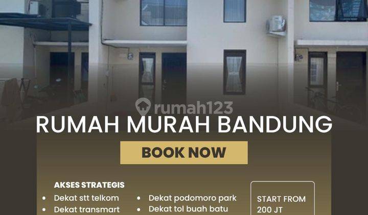 HUNIAN UNIK MEZZANINE 1,5 LANTAI TERLARIS DIBUAH BATU BANDUNG 4