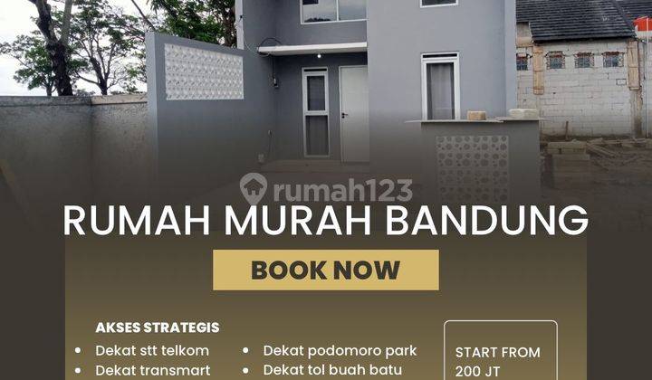 HUNIAN UNIK MEZZANINE 1,5 LANTAI TERLARIS DIBUAH BATU BANDUNG 7
