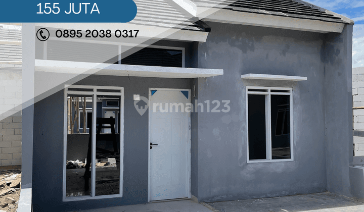 Rumah Legalitas SHM Dekat Jalan Raya Harga Mulai 155juta 2