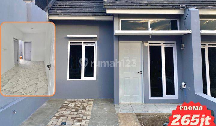 RUMAH 1 LANTAI CICILAN TANPA BUNGA 165JUTA SAJA 1