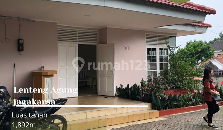 Dijual Cepat Rumah Harga Bawah Njop Pinggir Jalan Raya Jl Agung Raya Jakarta Selatan 