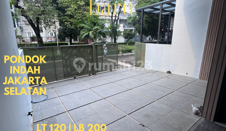 Dijual Rumah Baru Dekat Ke Pim Dan Depan Taman Jl Alam Elok Pondok Indah Jakarta Selatan