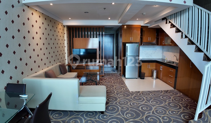 Neo Soho Central Park Furnished Apartment, 90M2 Mezzanine, Suitable for Residence & Office