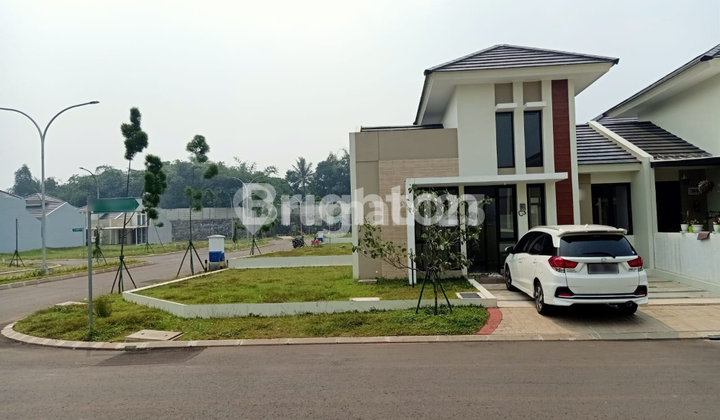 RUMAH CLUSTER ELLITE LUGANO CITRA RAYA TANGERANG ADA BACKYARD