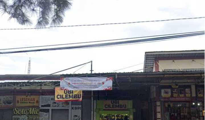 Turun Harga Ruang Usaha Pinggir Jalan Raya Puncak 1 Lantai Strategis Cocok untuk Wisata Kuliner,Toko Oleh" Khas Puncak
