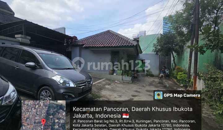 Rumah dengan Lahan Kosong Cocok untuk Tempat Tinggal & Rumah Kos Lokasi Strategis di Pancoran Jakarta Selatan