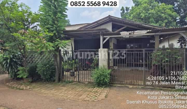 Old House in Pesanggrahan South Jakarta Affordable Price