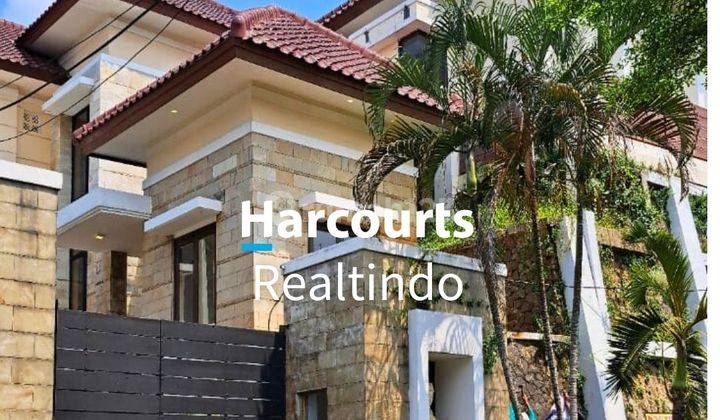 Rumah Dijual Bergaya Villa Bali Eksklusif Dengan Kolam Renang dan Kantor di Maleo Bintaro Jaya Sektor 9 Nego 1