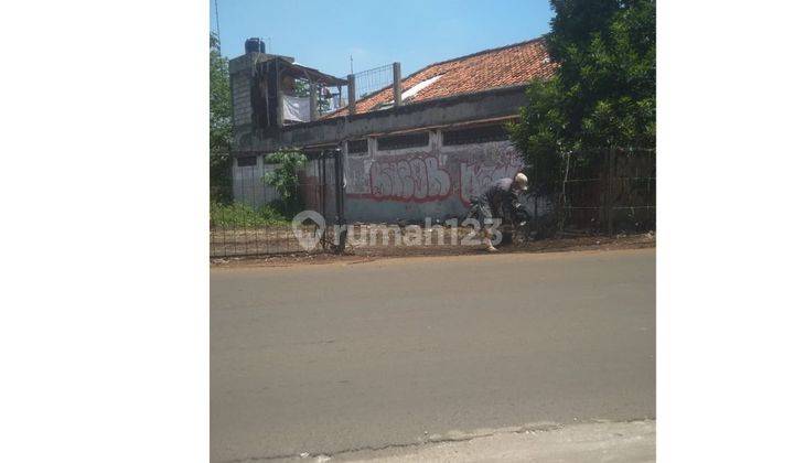 Dijual Cepat Tanah Di Kampung Utan Ciputat Pinggir Jalan Raya SHM Peruntukan Usaha 1