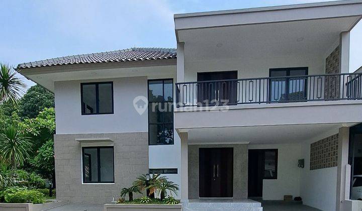 Rumah Dijual Baru Puri Bintaro Hoek Suasana Tenang Asri Depan Taman 1