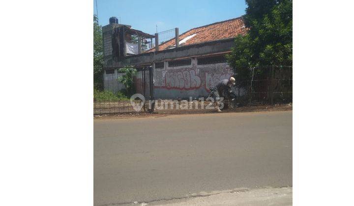 Dijual Tanah Untuk Usaha Pinggir Jalan Raya SHM Kampung Utan Dekat Ciputat Raya 