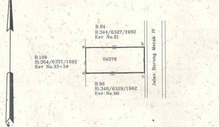 Tanah Kosong Dijual Mepet Njop SHM Siap Bangun Bentuk Persegi 180 M2 Bintaro Jaya 1 2