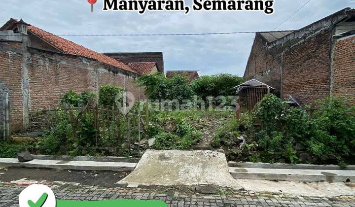 Tanah Dijual Murah di Manyaran Kota Semarang Harga di Bawah NJOP Tanah Dijual Murah di Manyaran Kota Semarang Harga di Bawah NJOP