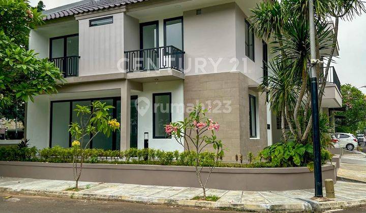 Rumah Cantik Puri Bintaro Jaya Sektor 9 Hook Brandnew Depan Taman 1