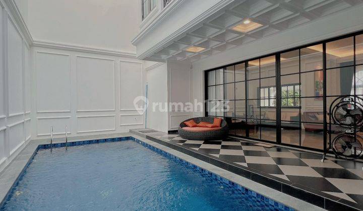 Rumah Hook Brand New Kebayoran Bintaro Sektor 7 American Classic Ada Pool 113229 2