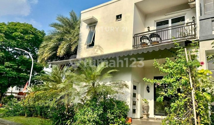 Dijual Rumah Hook Depan Taman di Emerald Bintaro Jaya