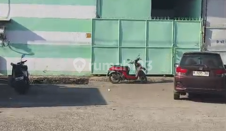 Dijual Gudang tersedia Penyewanya Dikomplek Gudang Kosambi
