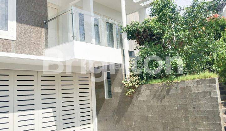 PAPANDAYAN RUMAH 2 LT MINIMALIS BAGUS + PRIVATE POOL SEMARANG ATAS 1