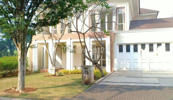 Rumah di Frangipani De Park BSD 2 Lantai SHM Bagus Timur Laut 2