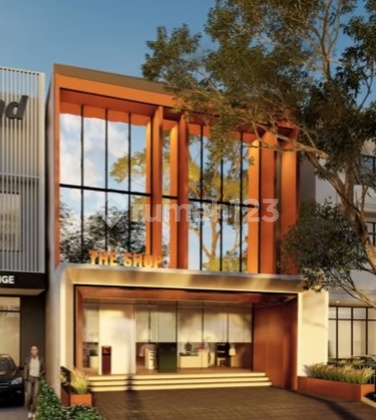 Ruko Gandeng 3.5 Lantai. Masih Proses Bangun di Bintaro Sektor 3