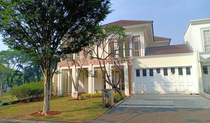 Rumah Unfurnished Bagus di Cluster Frangipani, BSD De Park Lainnya - PPJB, Girik, Adat, dll 1