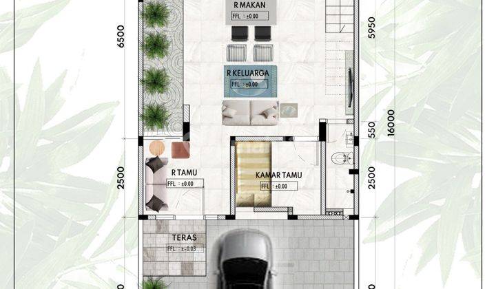 Rumah Unfurnished Baru SHM - Sertifikat Hak Milik di Sevilla BSD, BSD Sevilla 2