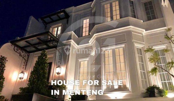 Rumah Mewah 3 Lantai Ada Lift Furnished di Menteng 1