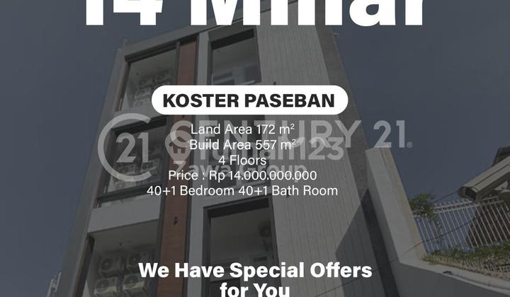 For Quick Sale: Boarding House in Paseban Raya, Senen, Central Jakarta 2