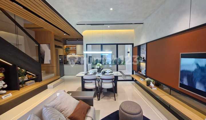 Rumah Baru di samping Bandara Siap Huni Jalan Perimeter Utara lebar 6 2