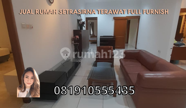 Jual Rumah Setrasirna Terawat Full Furnish