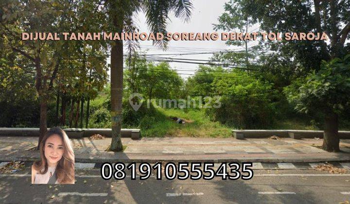 Dijual Tanah Mainroad Soreang Dekat Tol Soroja 1