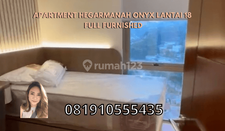 Apartment Hegarmanah Onyx Lantai 18 Full Furnished 1