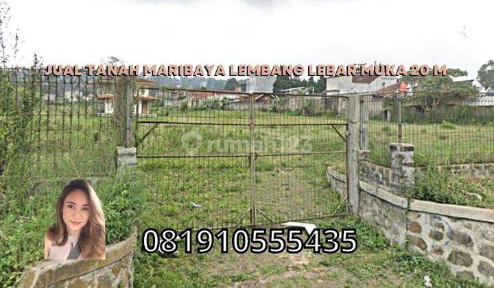 Jual Tanah Maribaya Lembang Lebar Muka 20m 1