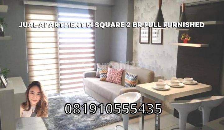 Jual Apartment M Square 2 BR Full Furnished 1