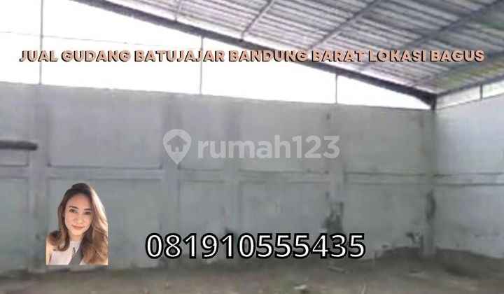 Jual Gudang Batujajar Bandung Barat Lokasi Bagus 1