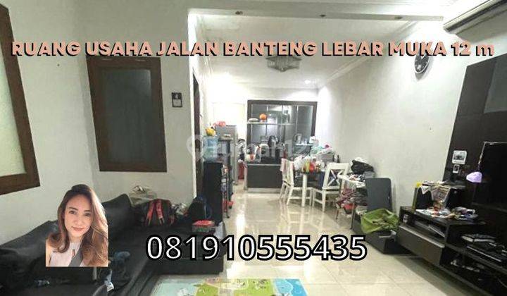 Ruang Usaha Jalan Banteng Lebar Muka 12m 1