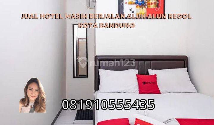 Jual Hotel Masih Berjalan Alun Alun Regol Kota Bandung 1