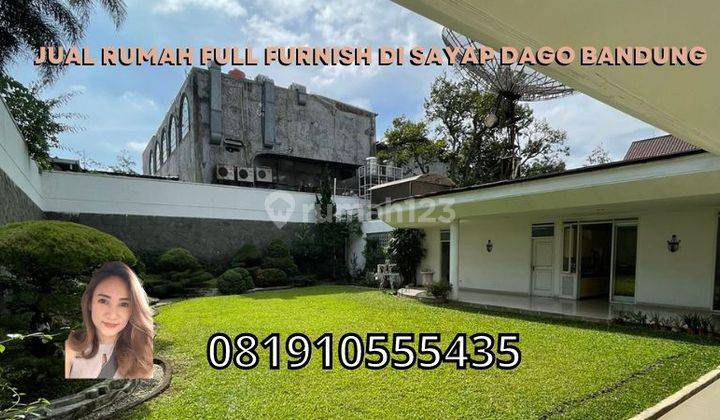 Jual Rumah Full Furnish Sayap Dago Bandung 1