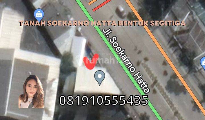 Tanah Soekarno Hatta Bentuk Segitiga 1